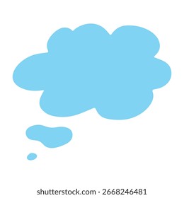 Handgezeichnete Sprechblase Leeres leeres Nachrichtenfeld Textboxrahmen für Banner, Preisschilder, Aufkleber, Design