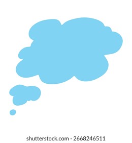Handgezeichnete Sprechblase Leeres leeres Nachrichtenfeld Textboxrahmen für Banner, Preisschilder, Aufkleber, Design