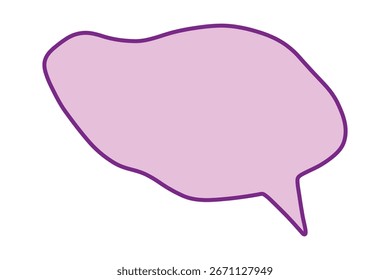 Burbuja de discurso dibujado a mano Caja de mensaje vacía en blanco Marco de caja de texto para Anuncios, etiquetas de Precio, pegatinas, diseño