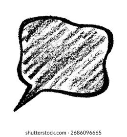 Burbuja de discurso dibujado a mano Caja de mensaje vacía en blanco Marco de caja de texto para Anuncios, etiquetas de Precio, pegatinas, diseño