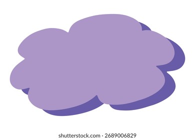 Handgezeichnete Sprechblase Leeres leeres Nachrichtenfeld Textboxrahmen für Banner, Preisschilder, Aufkleber, Design