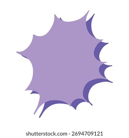Handgezeichnete Sprechblase Leeres leeres Nachrichtenfeld Textboxrahmen für Banner, Preisschilder, Aufkleber, Design