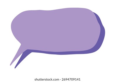 Bolha de fala desenhada à mão Caixa de mensagem vazia em branco Quadro de caixa de texto para banners, etiquetas de preço, adesivos, design
