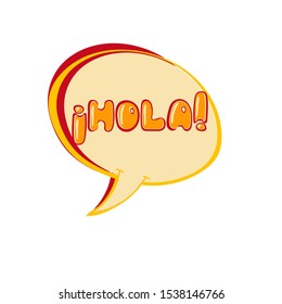 Hand Drawn Speech Bubble Greeting Text Stock Vector (royalty Free 