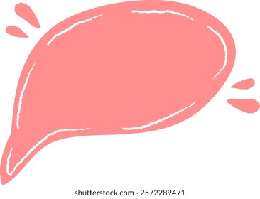 Hand Drawn Speech Bubble Vector Illustration