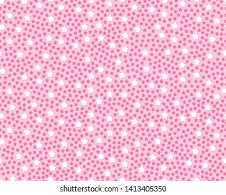 Hand drawn splash splatter spray vector texture. seamless pattern with stars. Vector illustration.