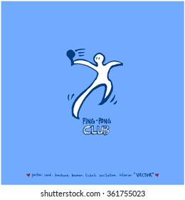 Hand drawn Sport illustration - vector / sports poster background