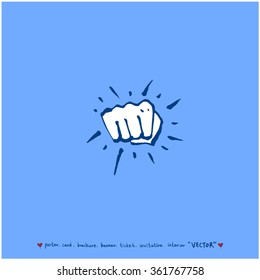 Hand drawn Sport illustration - vector / sports poster background
