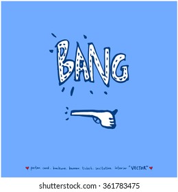Hand drawn Sport illustration - vector / sports poster background