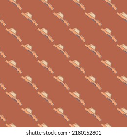 Hand drawn sportcar seamless pattern in doodle style. Transport wallpaper. Kids automobile background. Design for fabric, textile print, wrapping, cover, surface