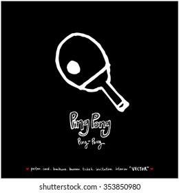 Hand drawn Sports illustration / sport background - vector