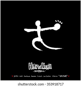 Hand drawn Sports illustration / sport background - vector