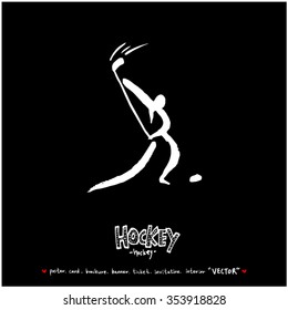 Hand drawn Sports illustration / sport background - vector