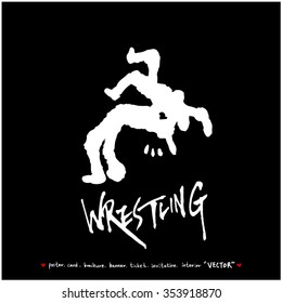 Hand drawn Sports illustration / sport background - vector
