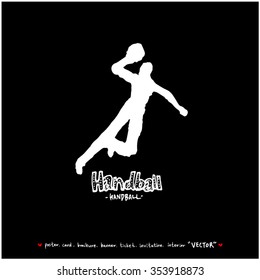 Hand drawn Sports illustration / sport background - vector