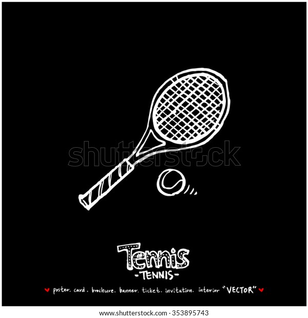 Hand Drawn Sports Illustration Sport Background Stock Vector (Royalty ...