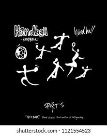 Hand drawn Sports & recreation illustration - vector
