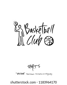 Hand drawn Sports & recreation illustration - vector