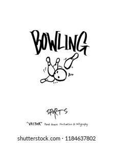Hand drawn Sports & recreation illustration - vector