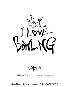 Hand drawn Sports & recreation illustration - vector