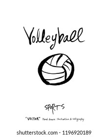 Hand drawn Sports & recreation illustration - vector