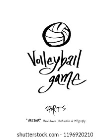 Hand drawn Sports & recreation illustration - vector
