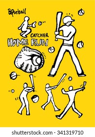 Hand drawn Sports & recreation illustration - vector