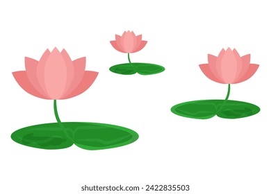 Hand Drawn Spring Flower Sticker Design