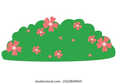 Diseño del pegatina de la flor del muelle dibujado a mano
