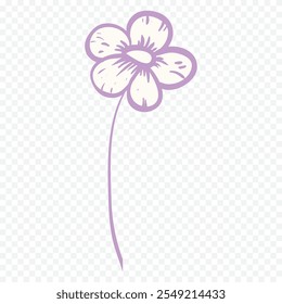 Hand drawn spring flowers illustration. floral illustration