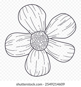 Hand drawn spring flowers illustration. floral illustration