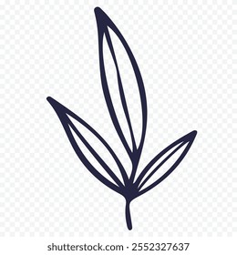 ilustração de flores de primavera desenhadas à mão. ilustração floral