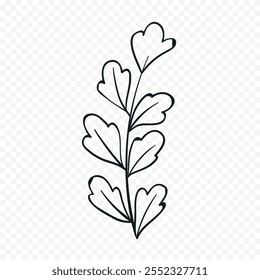 Hand drawn spring flowers illustration. floral illustration