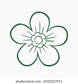 Hand drawn spring flowers illustration. floral illustration