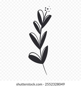 Dibujado a mano ilustración de flores de primavera. ilustración floral
