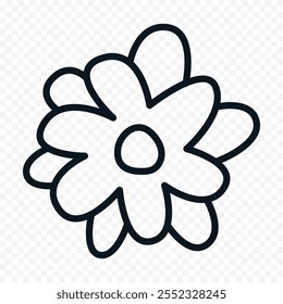 Hand drawn spring flowers illustration. floral illustration