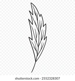 Dibujado a mano ilustración de flores de primavera. ilustración floral
