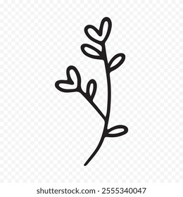 Hand drawn spring flowers illustration. floral illustration