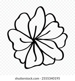 Hand drawn spring flowers illustration. floral illustration