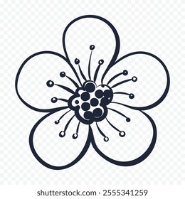 Hand drawn spring flowers illustration. floral illustration
