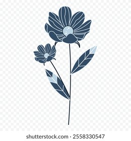Hand drawn spring flowers illustration. floral illustration