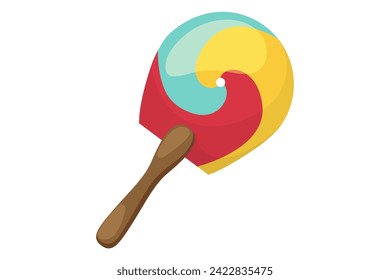 Hand Drawn Spring Sticker Design