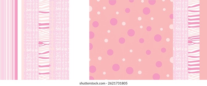 hand drawn spring summer patchwork seamless watercolor pattern design exotic with line striped check leaves plaid