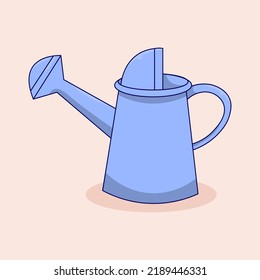 Hand Drawn of Sprinkle Water for Garden Flower