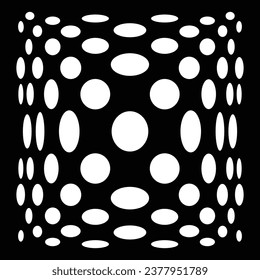 Diseño de manala cuadrada dibujada a mano para diseño de rangoli floral creativo y tarjetas decorativas