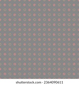 hand drawn squares of triangles, stripes. decorative art. color repetitive background. vector seamless pattern. geometric fabric swatch. wrapping paper. continuous design element for textile, decor