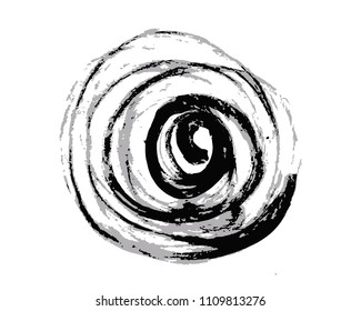 Hand Drawn Squiggles with Ink Brush Pen
