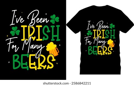 Hand drawn st patrick day illustration