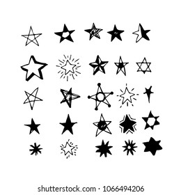 Doodle Star dibujado a mano