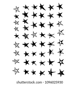 Hand drawn Star icon Doodle